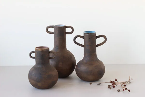 Floreros de terracota - Dark Inca, Dark Coffee y Dark Indian